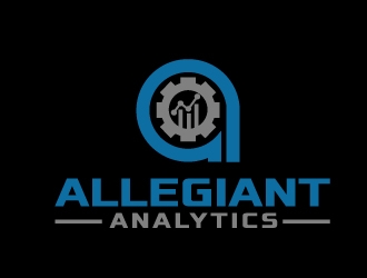 Allegiant Analytics logo design by NikoLai