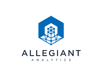 Allegiant Analytics logo design by jancok