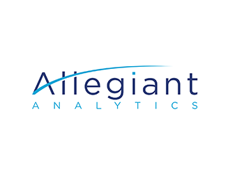 Allegiant Analytics logo design by ndaru
