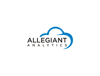 Allegiant Analytics logo design by R-art