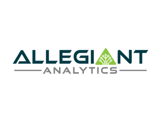 Allegiant Analytics logo design by Andri