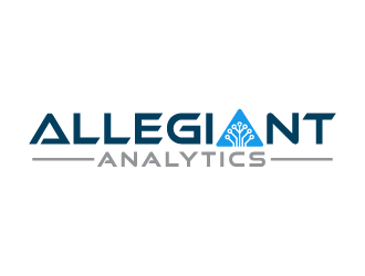 Allegiant Analytics logo design by Andri