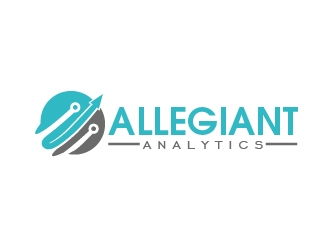 Allegiant Analytics logo design by shravya
