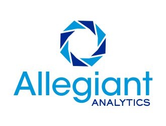 Allegiant Analytics logo design by cikiyunn