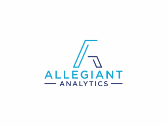 Allegiant Analytics logo design by checx