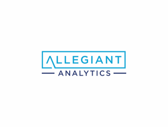 Allegiant Analytics logo design by checx
