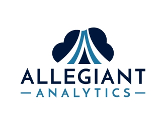 Allegiant Analytics logo design by akilis13