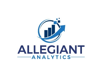 Allegiant Analytics logo design by J0s3Ph