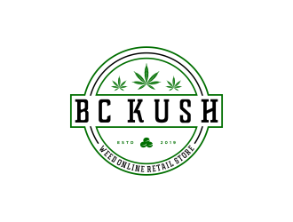 BC KUSH logo design by Shina