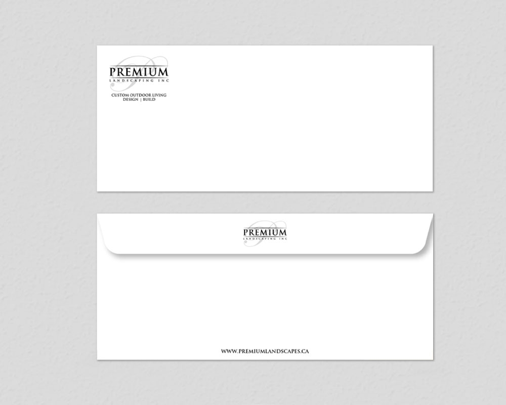 premium landscaping inc logo design by Boomstudioz