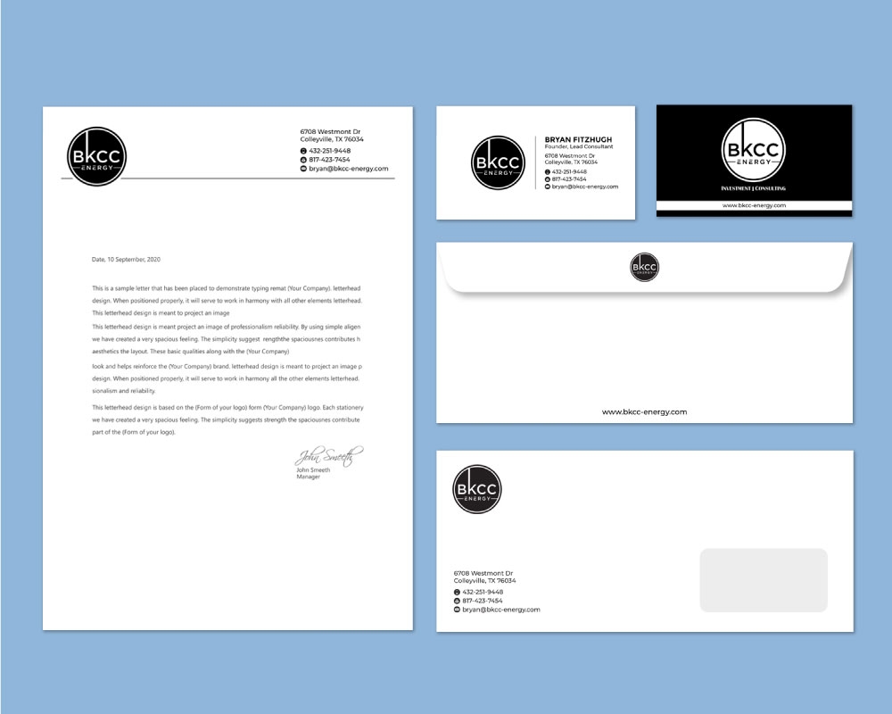 BKCC Energy logo design by Boomstudioz