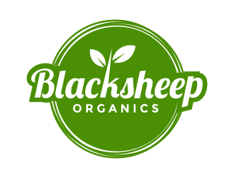 Blacksheep Organics logo design by Girly