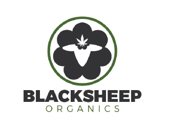 Blacksheep Organics logo design by KreativeLogos