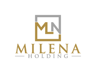 MILENA HOLDING logo design by BrightARTS
