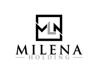 MILENA HOLDING logo design by BrightARTS