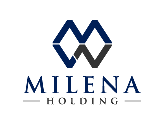 MILENA HOLDING logo design by BrightARTS