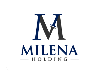 MILENA HOLDING logo design by BrightARTS