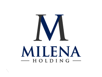 MILENA HOLDING logo design by BrightARTS