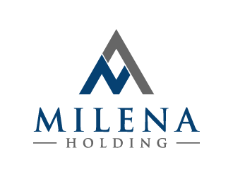 MILENA HOLDING logo design by BrightARTS