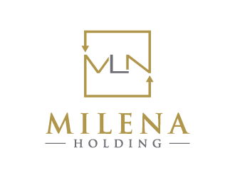 MILENA HOLDING logo design by BrightARTS