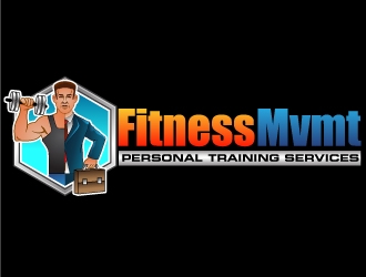 FitnessMvmt  Personal Training Services logo design by Suvendu