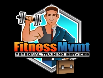 FitnessMvmt  Personal Training Services logo design by Suvendu