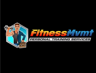 FitnessMvmt  Personal Training Services logo design by Suvendu