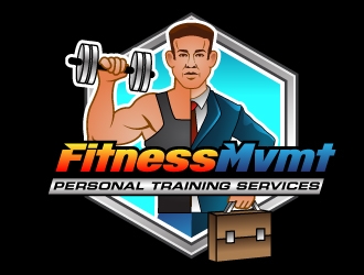 FitnessMvmt  Personal Training Services logo design by Suvendu