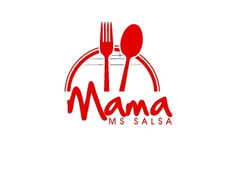 Mama Ms Salsa logo design by AamirKhan