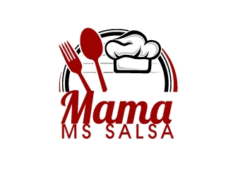 Mama Ms Salsa logo design by AamirKhan