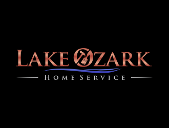 Lake Ozark Home Service logo design by agus