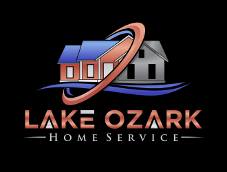 Lake Ozark Home Service logo design by agus