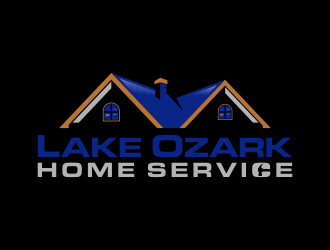 Lake Ozark Home Service logo design by Lavina