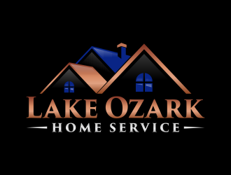 Lake Ozark Home Service logo design by Lavina
