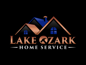 Lake Ozark Home Service logo design by Lavina