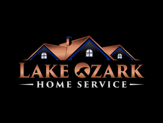 Lake Ozark Home Service logo design by Lavina