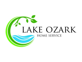 Lake Ozark Home Service logo design by jetzu