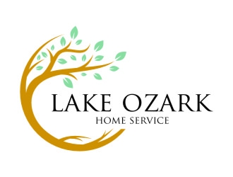Lake Ozark Home Service logo design by jetzu