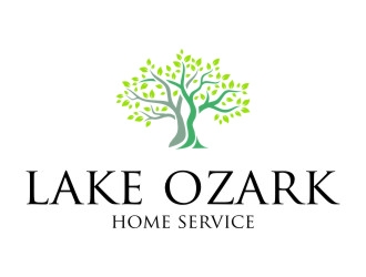 Lake Ozark Home Service logo design by jetzu