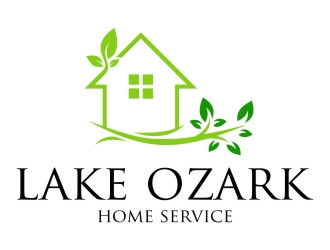 Lake Ozark Home Service logo design by jetzu