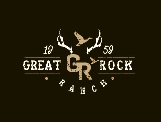 Great Rock Ranch  logo design by Rachel