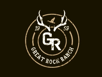 Great Rock Ranch  logo design by Rachel