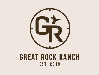 Great Rock Ranch  logo design by BeDesign