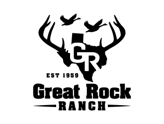 Great Rock Ranch  logo design by LogOExperT