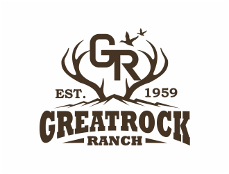 Great Rock Ranch  logo design by mutafailan