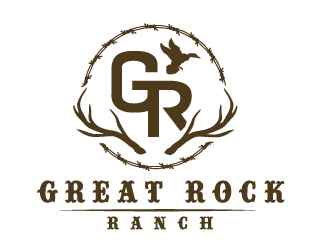 Great Rock Ranch  logo design by REDCROW