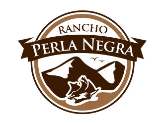 Rancho Perla Negra logo design by BeDesign