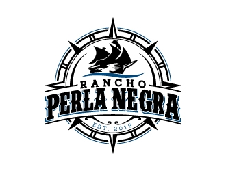 Rancho Perla Negra logo design by jaize