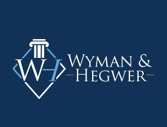 Wyman & Hegwer logo design by REDCROW
