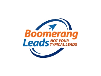Boomerang Leads | Not Your Typical Leads logo design by LogOExperT